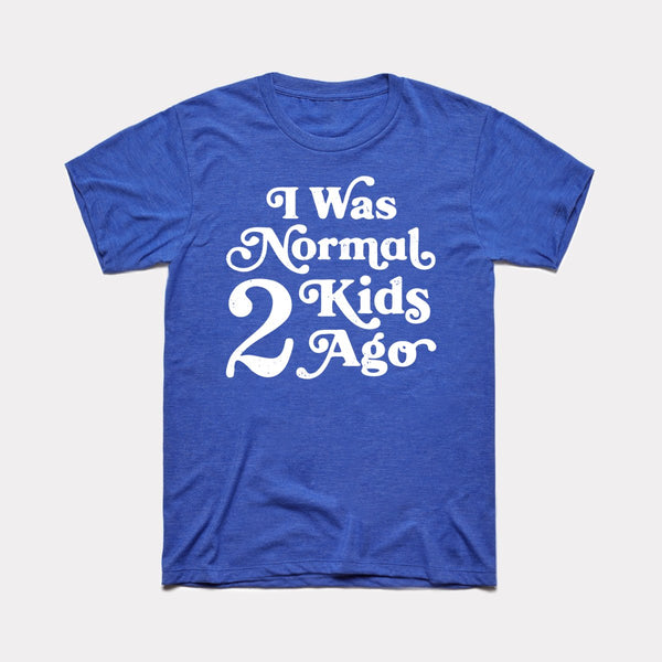 Normal 2 Kids Ago - Heather True Royal - Full Front