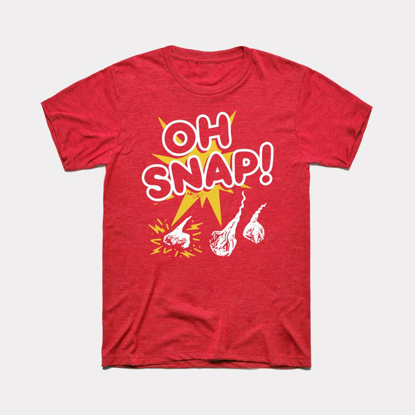 Oh Snap 4th of July - Heather Red - Full Front