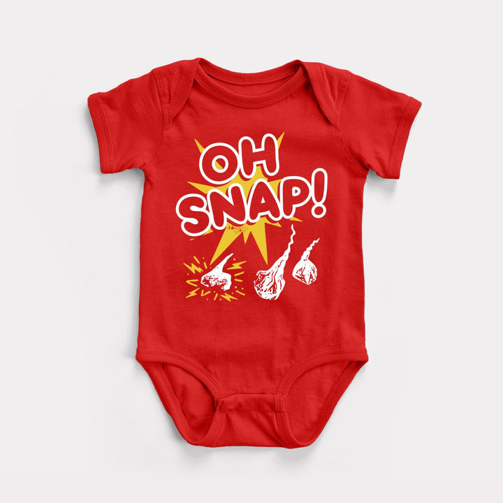 Oh Snap 4th of July Baby Bodysuit