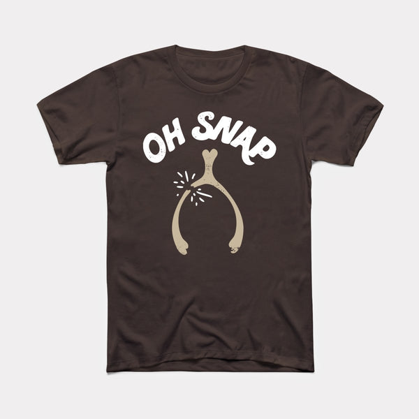 Oh Snap Wishbone - Brown - Full Front