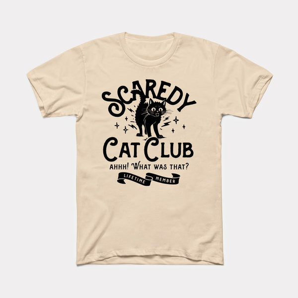 Scaredy Cat Club - Soft Cream - Full Front