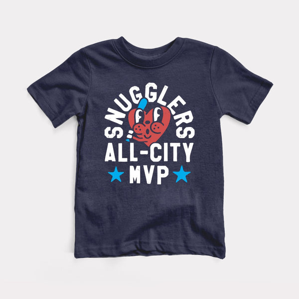 Snugglers All City MVP - Heather Navy - Full Front