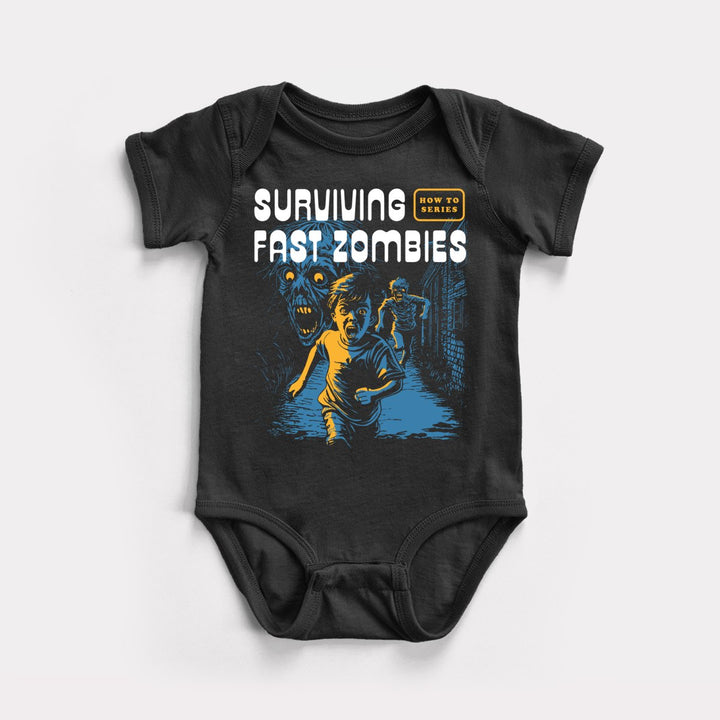 Surviving Fast Zombies Baby Bodysuit