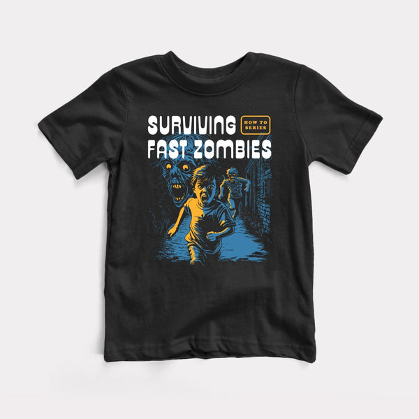 Surviving Fast Zombies - Black - Full Front