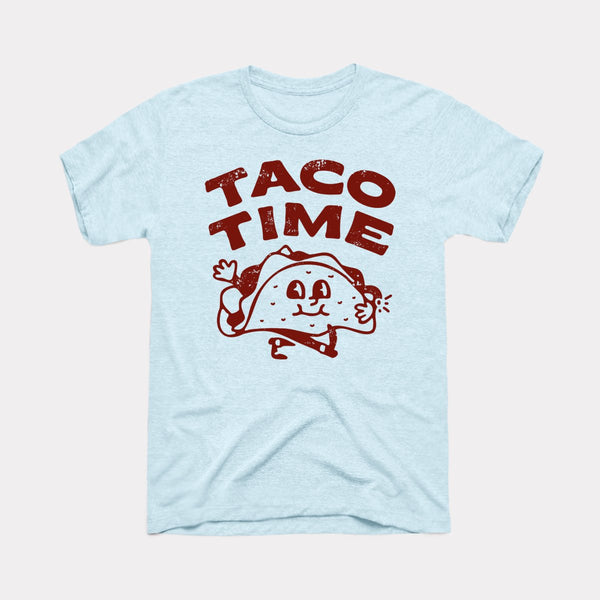Taco Time - Heather Ice Blue - Full Front