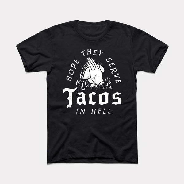 Tacos In Hell - Black - Full Front