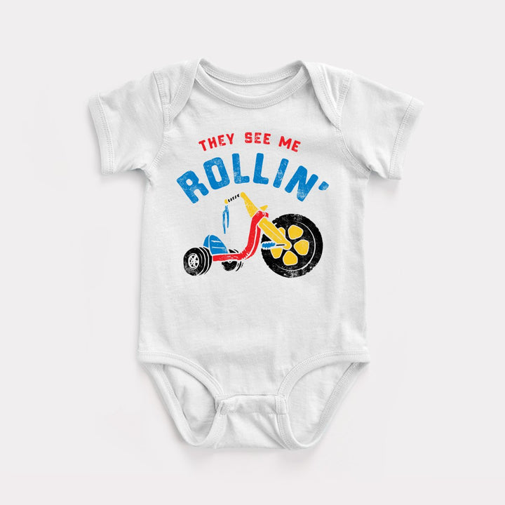 They See Me Rollin' Baby Bodysuit