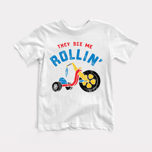 They See Me Rollin' - White - Full Front