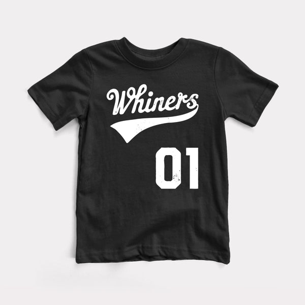 Whiners Script - Black - Full Front