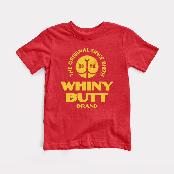 Whiny Butt - Heather Red - Full Front
