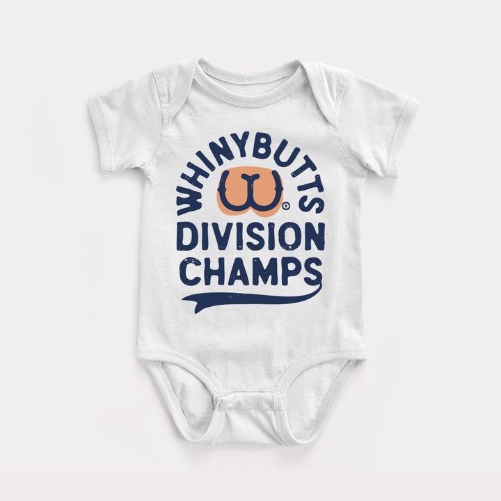 Whinybutts Division Champs Baby Bodysuit