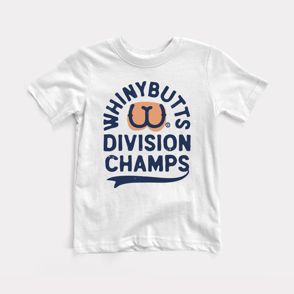 Whinybutts Division Champs - White - Full Front