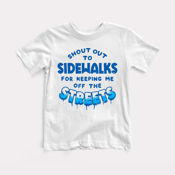 Shout Out To Sidewalks Toddler Tee