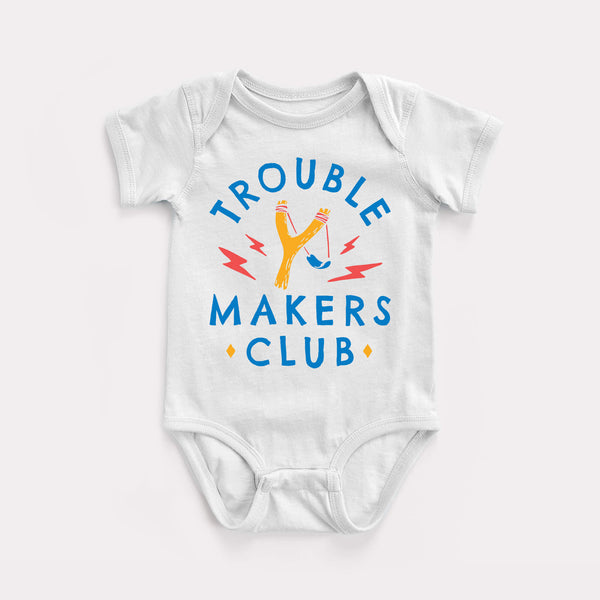 Trouble Makers Club Baby Bodysuit