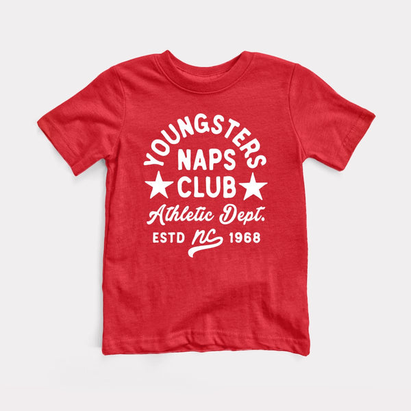 Youngsters Naps Club - Heather Red - Full Front