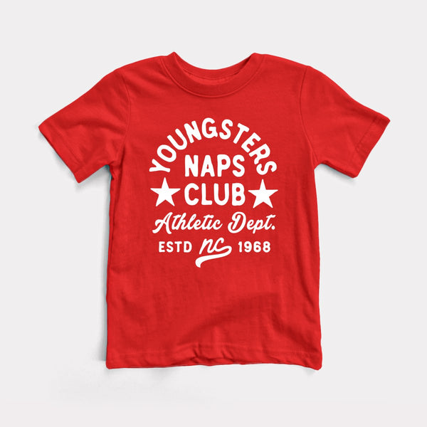 Youngsters Naps Club - Red - Full Front